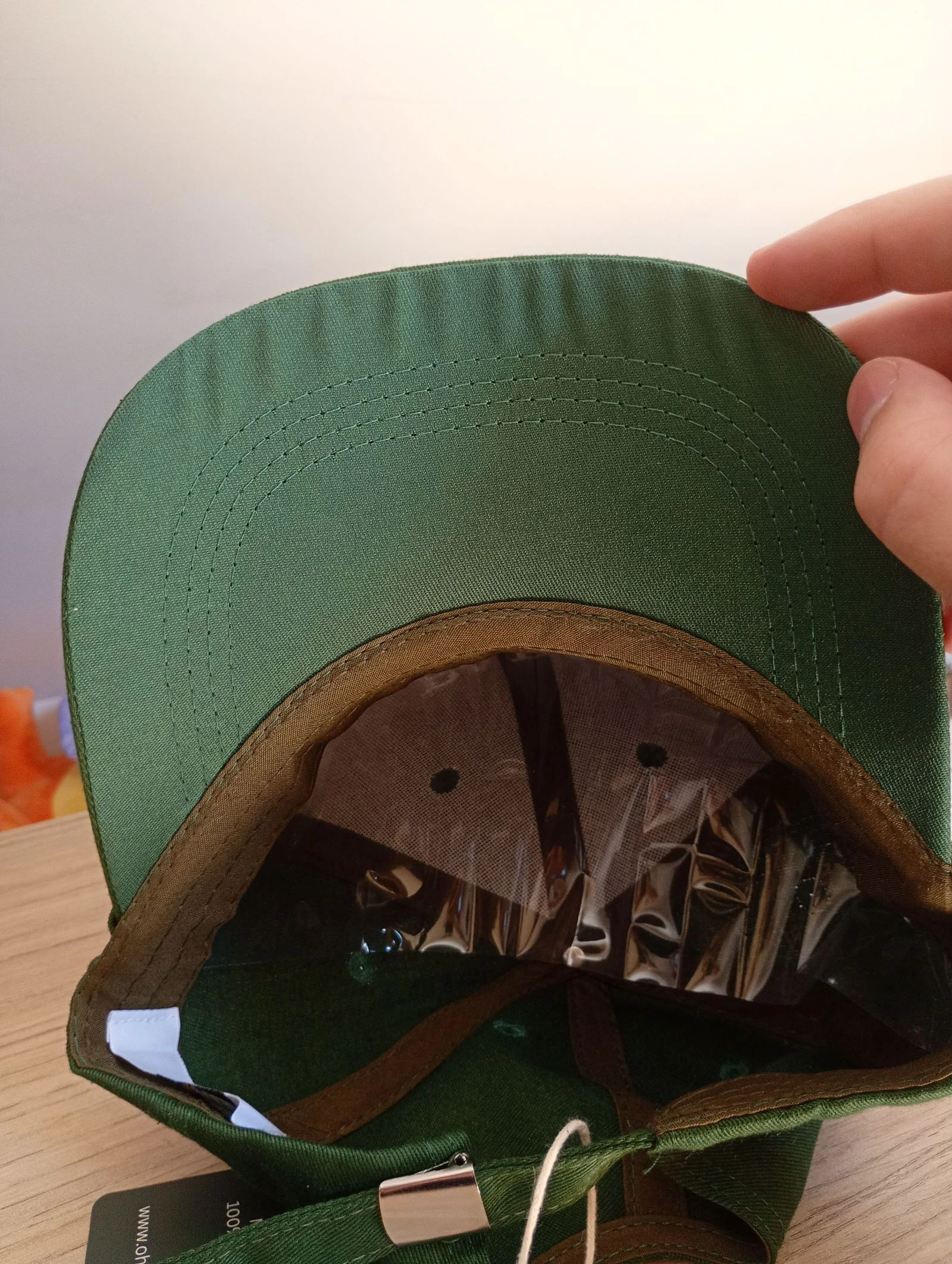 Verstelbare vintage stijl pet groen – photo 2